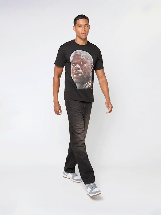 Mitchell & Ness, NBA Los Angeles Lakers Player Big Face Tee, black, Image 4 of 4