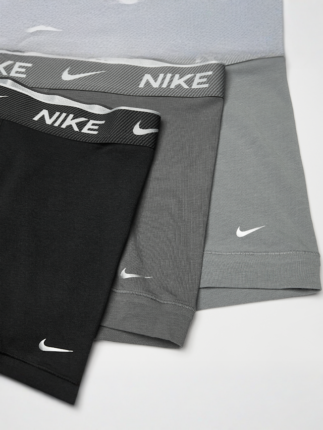 Nike, 3 PACK - Everyday Cotton Stretch Trunk, black, Image 2 of 2
