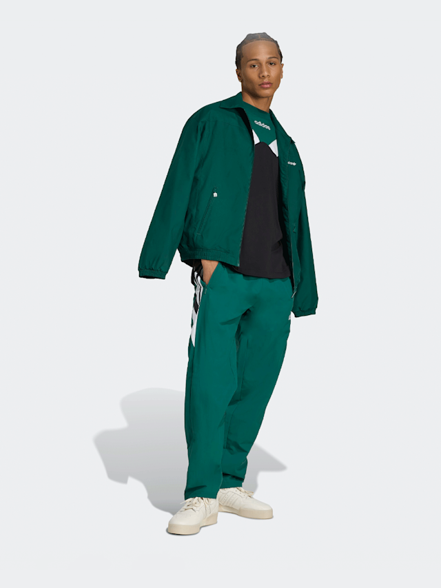 adidas Originals, Brushed Track Jacket, green, Image 5 of 5