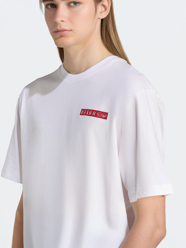 adidas Originals, Graphic Tee, white, Image 4 of 5