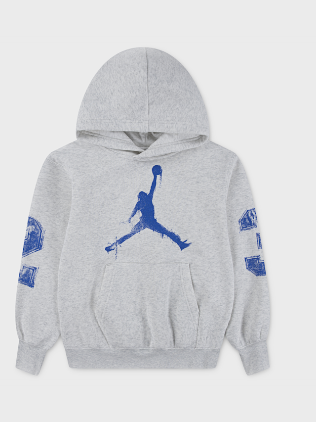 Jordan, MVP High-Brand-Read Jumpman Fleece Hoodie, grey, Image 1 of 5