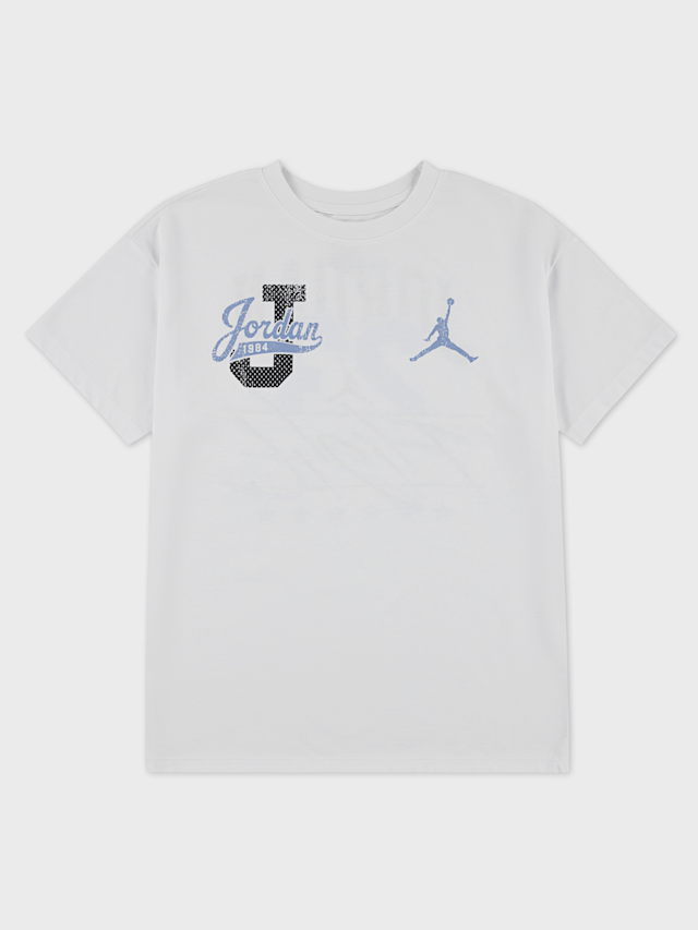 Jordan, Distressed Colligiate, white, Image 1 of 5