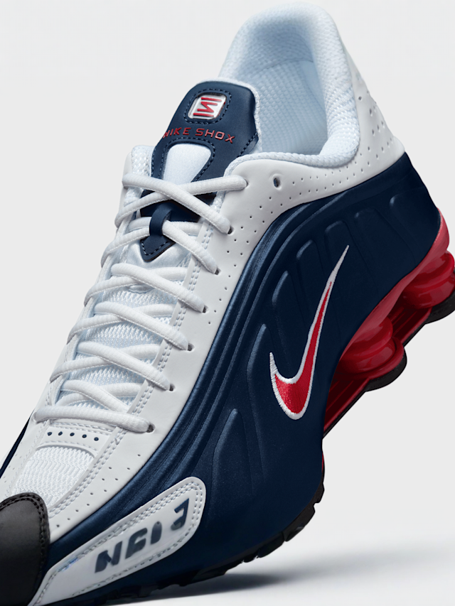 Nike, Shox R4, blue, Image 7 of 9