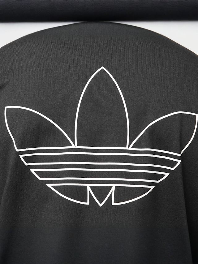 adidas Originals, Floating Trefoil Tee, black, Image 4 of 5
