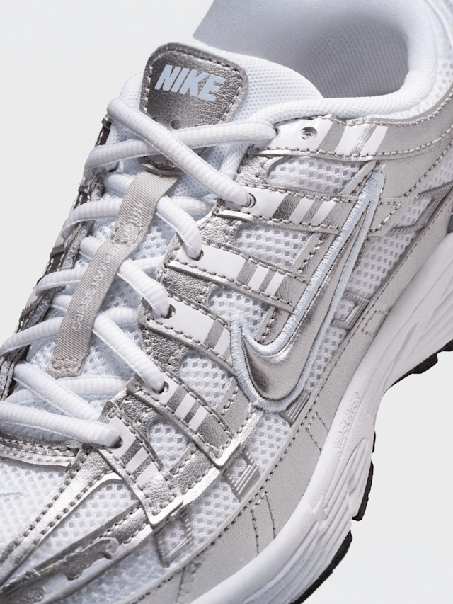 Nike, P-6000 (GS), white, Image 7 of 8