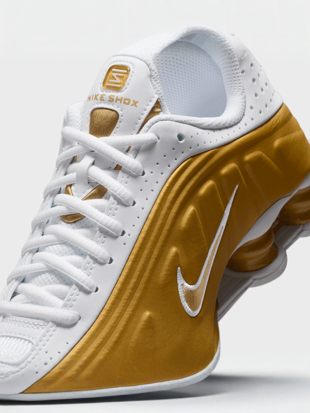 Nike, Shox R4 (GS), gold, Image 7 of 8