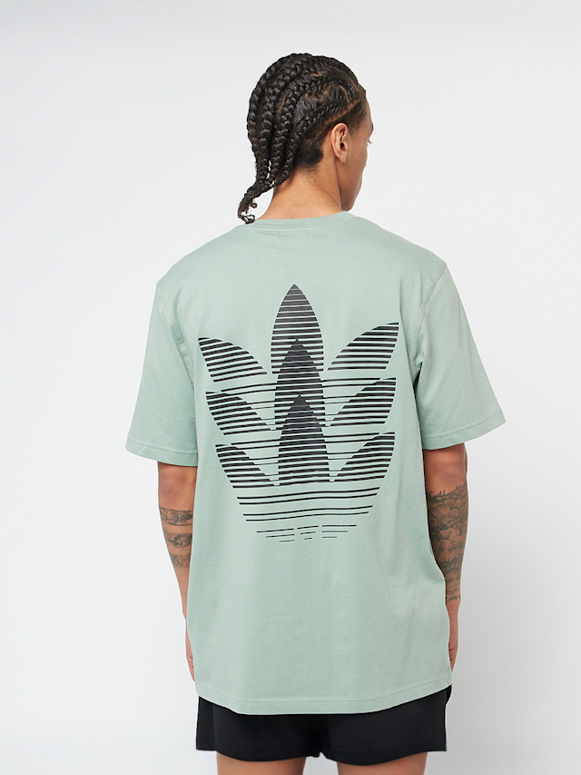 adidas Originals, 3D Trefoil T-Shirt, green, Image 1 of 5