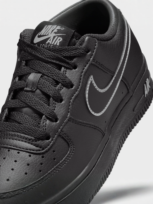 Nike, Air Force 1 (GS), black, Image 7 of 8
