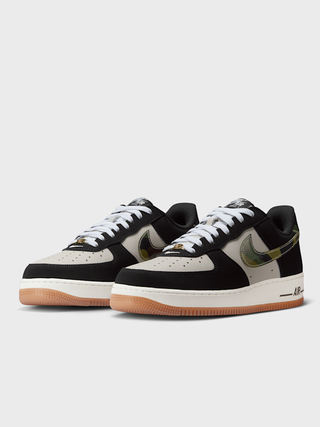 Nike, Air Force 1 Low Retro, black, Image 4 of 8
