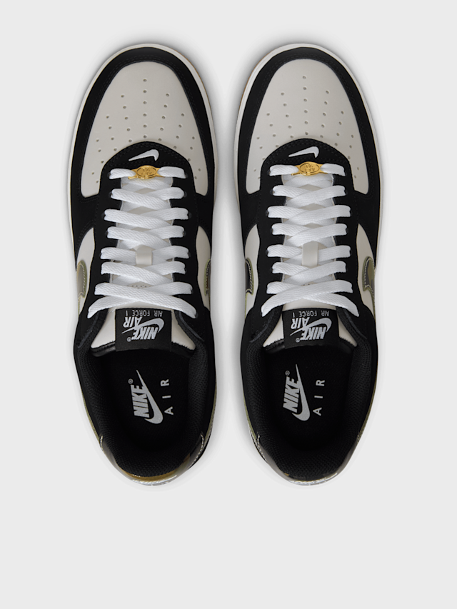 Nike, Air Force 1 Low Retro, black, Image 6 of 8