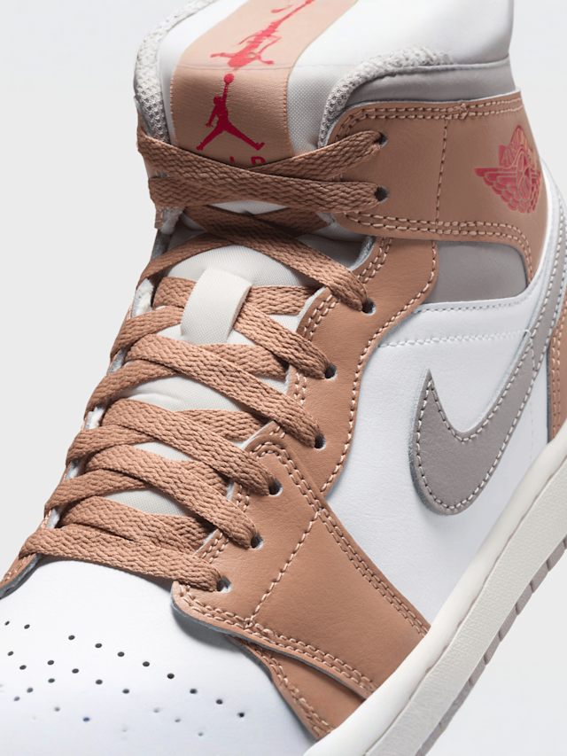 Jordan, Air Jordan 1 Mid, white, Image 7 of 8