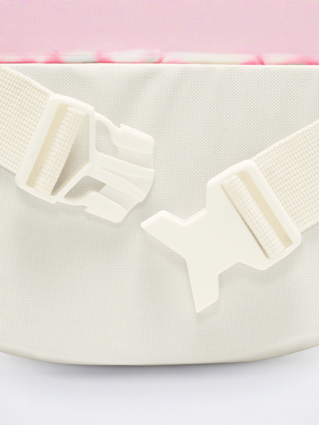 Nike, Heritage Waistbag- Airbrush, white, Image 6 of 7