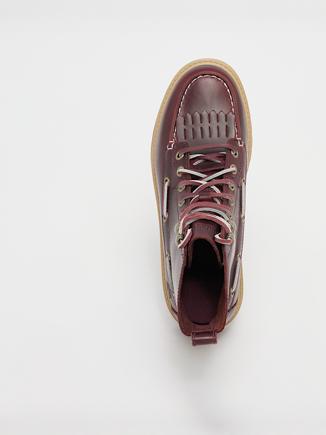 Timberland, Stone Street Mid Lace Up, red, Image 5 of 7