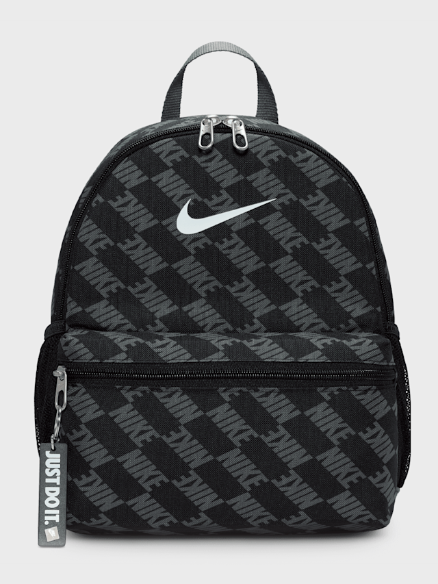 Nike, Brasilia JDI Mini Backpack All-Over-Print, black, Image 1 of 7