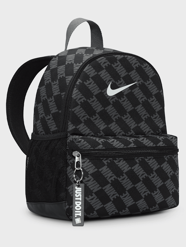 Nike, Brasilia JDI Mini Backpack All-Over-Print, black, Image 3 of 7