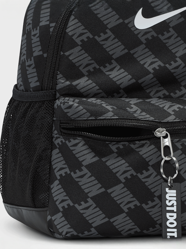 Nike, Brasilia JDI Mini Backpack All-Over-Print, black, Image 5 of 7