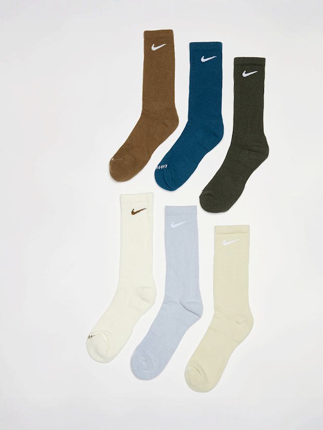 Nike, 6 PACK - Everyday Plus Cushion Crew, multi-colour, Image 1 of 2