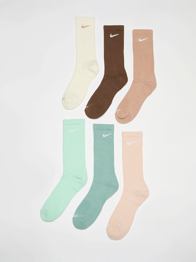 Nike, 6 PACK - Everyday Plus Cushion Crew, multi-colour, Image 1 of 2