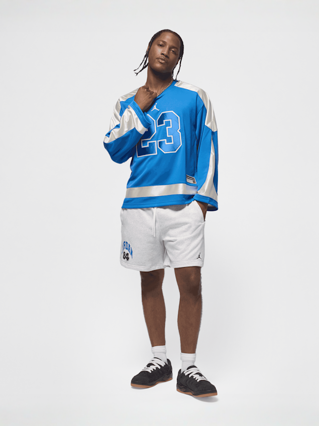Jordan, Brooklyn Collegiate Shorts, grey, Image 7 of 7