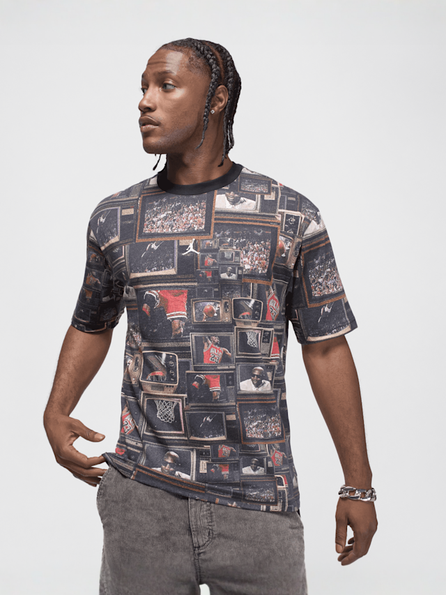 Jordan, Brooklyn All-Over-Print T-Shirt, multi-colour, Image 1 of 5