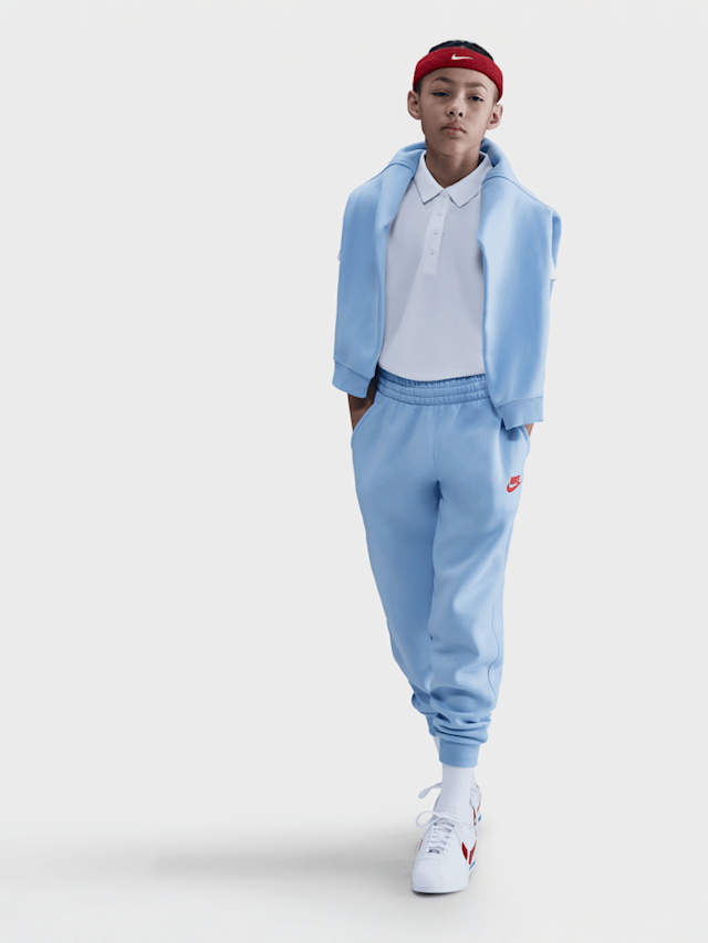 Nike, Sportswear Club Fleece Joggers, blue, Image 4 of 4