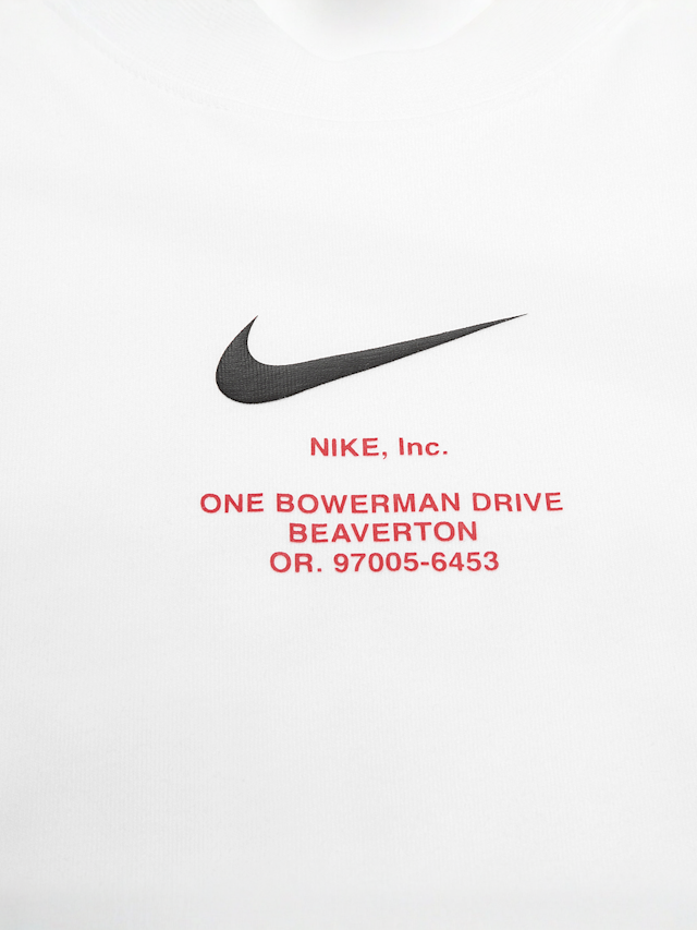 Nike, Sportswear Athletic Regular Tee, white, Image 4 of 4