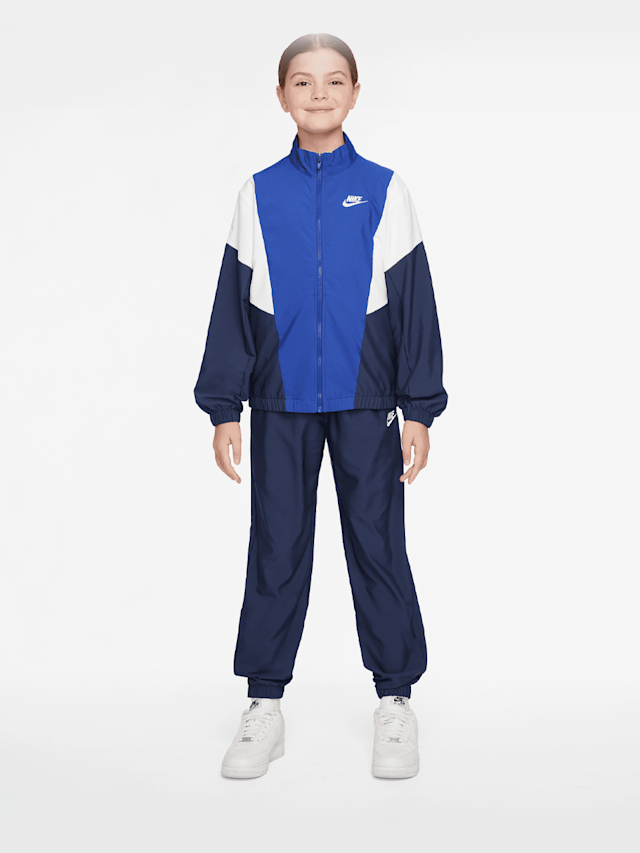 Nike, Sportswear Tracksuit Woven Full Zip, blue, Image 1 of 3
