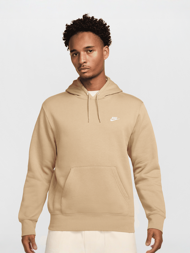 Nike, Club Basketball Pullover Hoodie, beige, Image 1 of 7