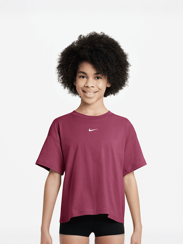 Nike, Sportswear Tee Boxy Essential Low Brand Read, red, Image 1 of 3