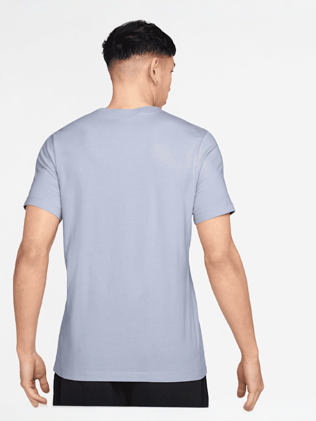 Nike, Sportswear Club Tee, blue, Image 2 of 3