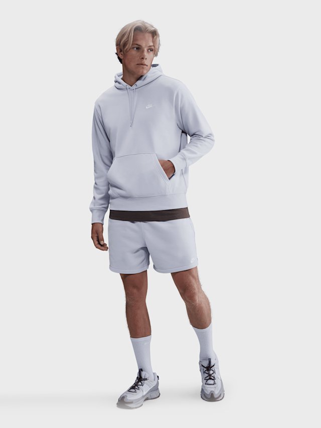 Nike, Club Flow French Terry Shorts, grey, Image 4 of 4