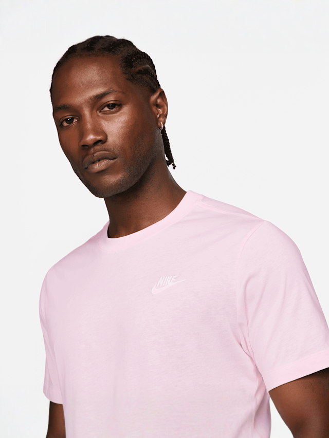 Nike, Sportswear Club Tee, light pink, Image 3 of 4