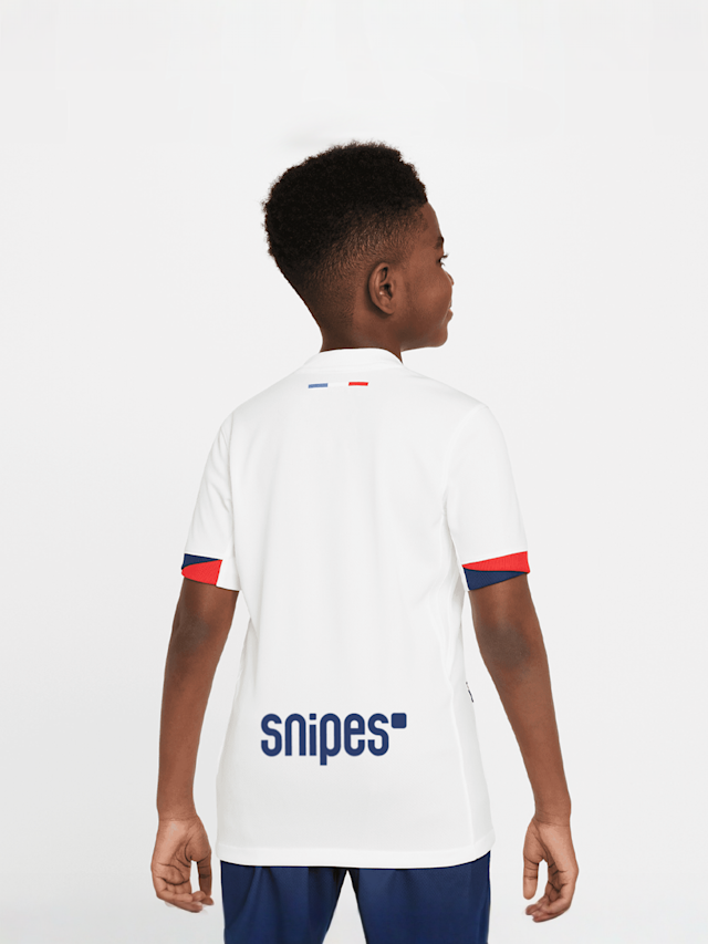 Nike, Paris Saint-Germain Nike Kids Away Stadium 2024/25, white, Image 3 of 8
