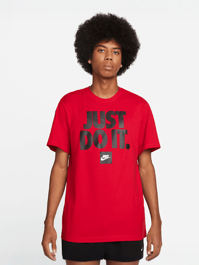 Nike, Sportswear Tee Fran JDI Verbiage, red, Image 1 of 4