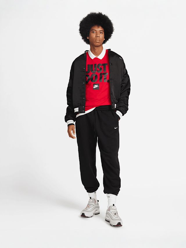 Nike, Sportswear Tee Fran JDI Verbiage, red, Image 4 of 4