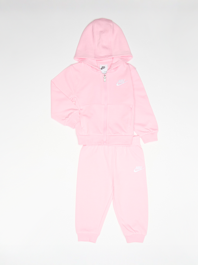 Nike, French-Terry Fullzip Club Set, light pink, Image 1 of 7