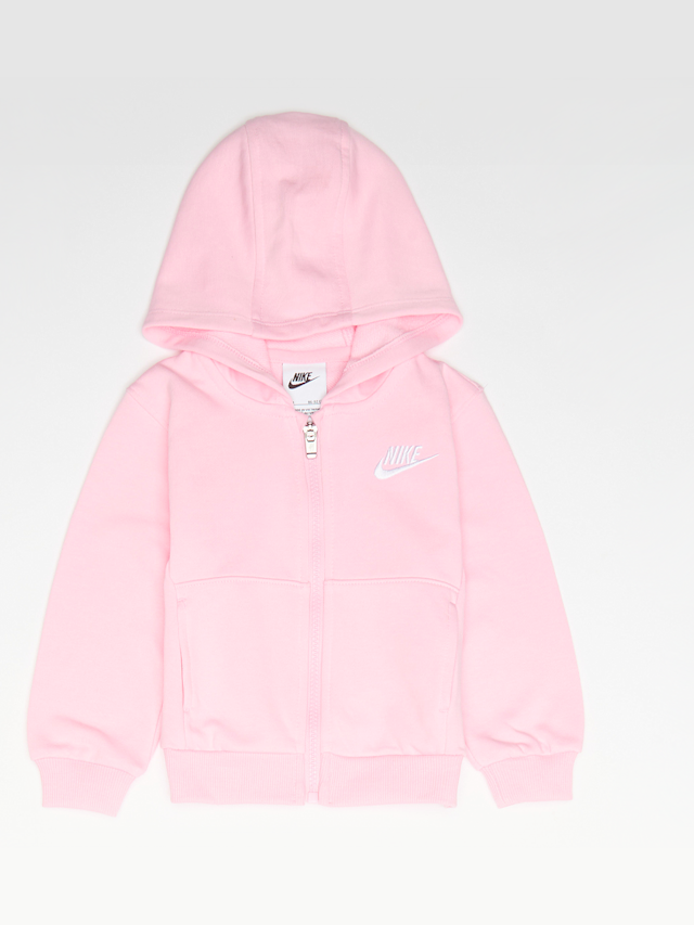 Nike, French-Terry Fullzip Club Set, light pink, Image 3 of 7