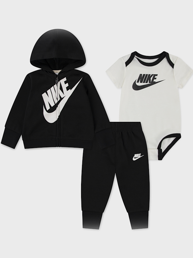 Nike, 3 PIECE - Sustainable Full-Zip Set, black, Image 1 of 5