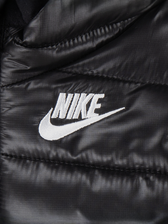 Nike, Solid Baby Snowsuit, black, Image 3 of 4
