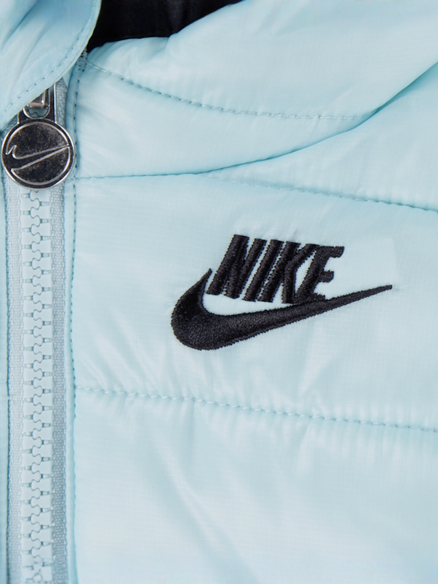 Nike, Solid Baby Snowsuit, blue, Image 3 of 4