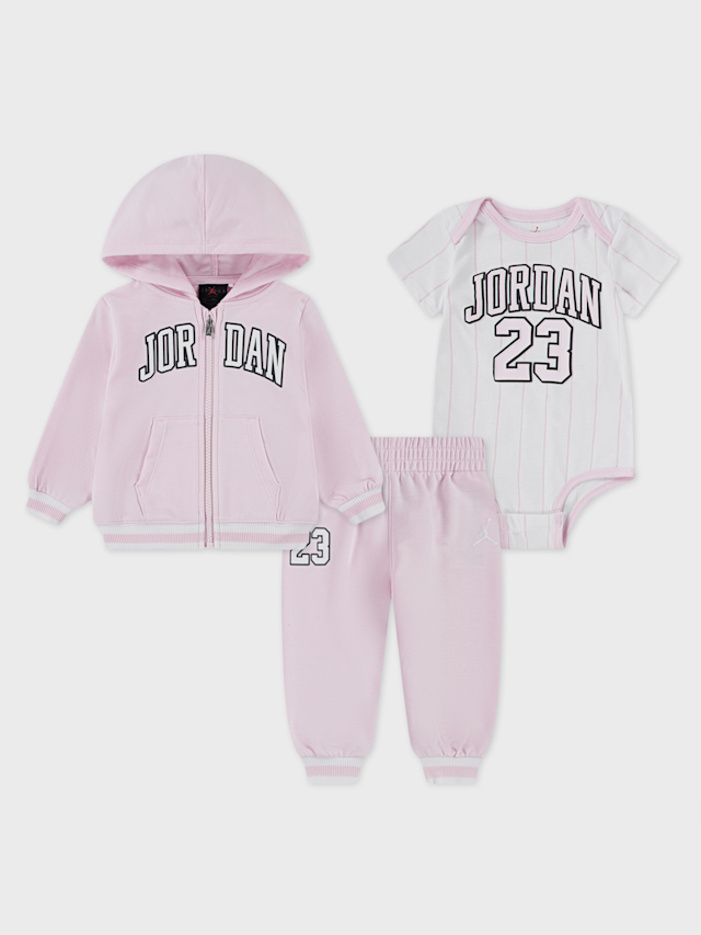 Jordan, MJ 23 Jersey Full-Zip Set, light pink, Image 1 of 5
