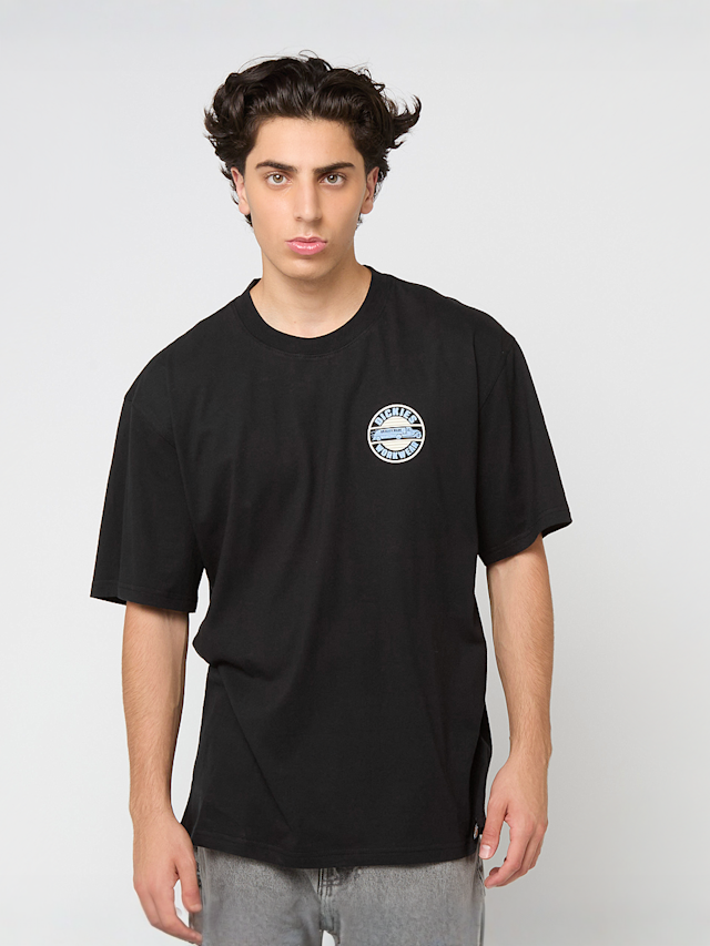Dickies, Circle Short Sleeve Tee, black, Image 2 of 5