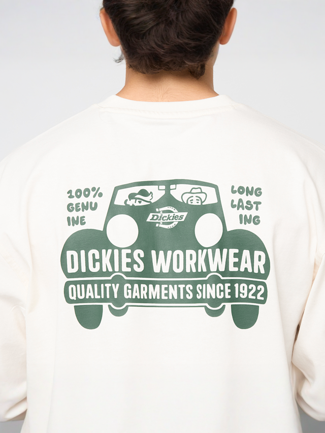 Dickies, Gordonsville Short Sleeve Tee, beige, Image 4 of 5