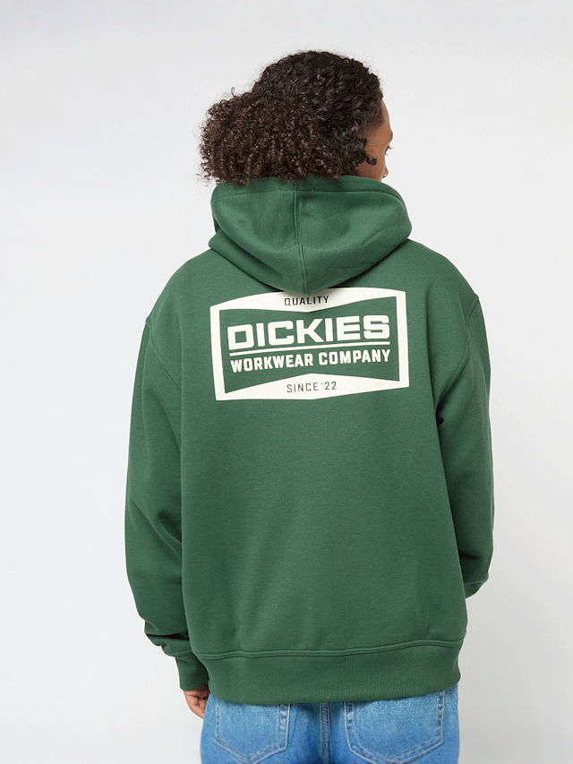 Dickies, Bolivar Full-Zip Hoodie, green, Image 1 of 5