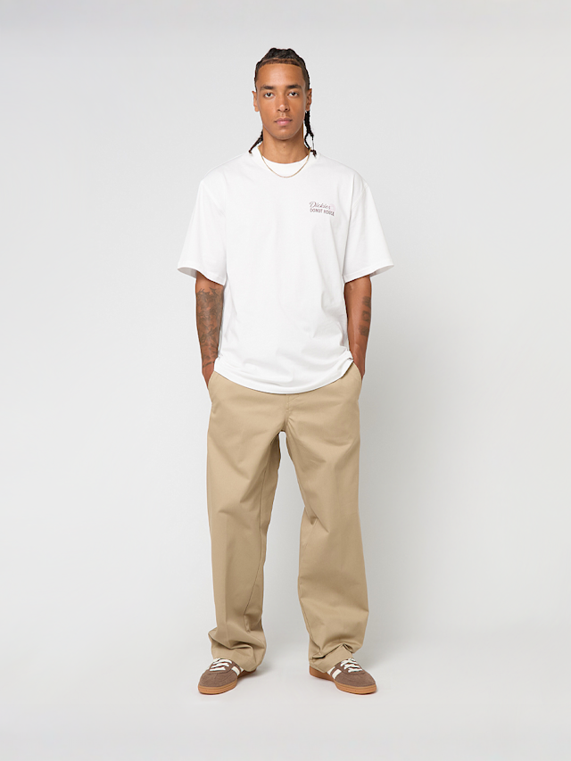 Dickies, DONUT HOUSE TEE SS white, white, Image 5 of 5