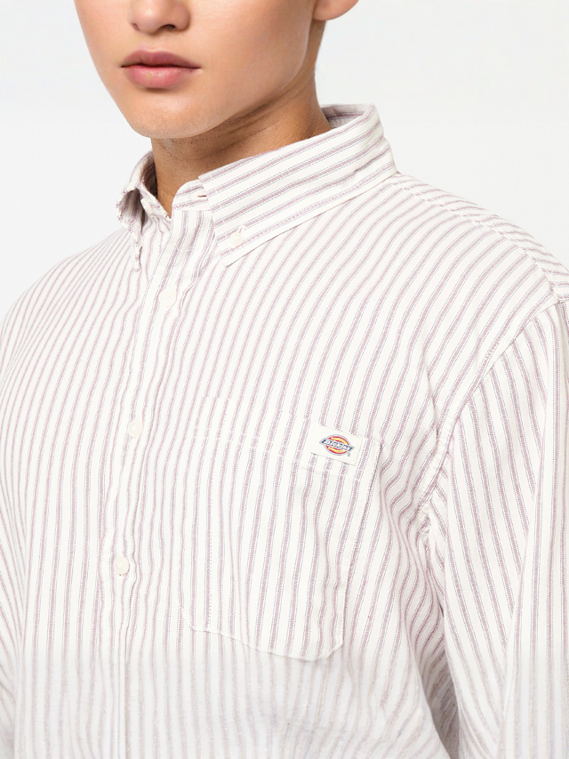 Dickies, Gallatin Shirt Longsleeve, red, Image 3 of 4