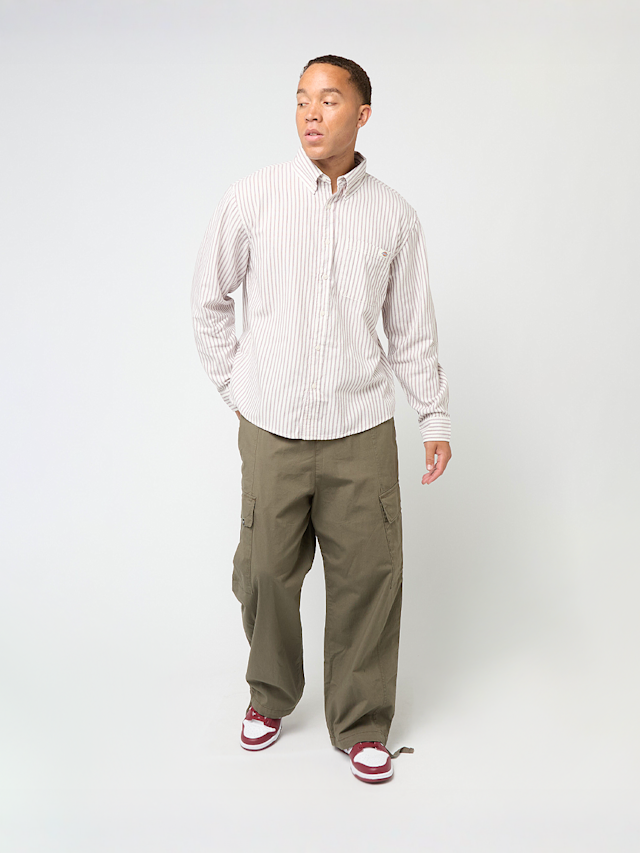Dickies, Gallatin Shirt Longsleeve, red, Image 4 of 4