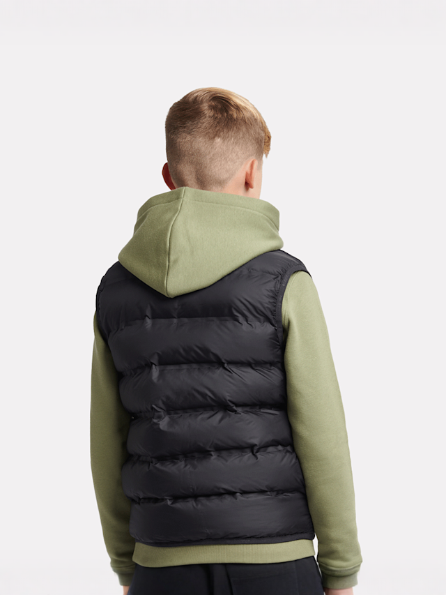 New Balance, Bond Quilted Gilet, black, Image 3 of 5