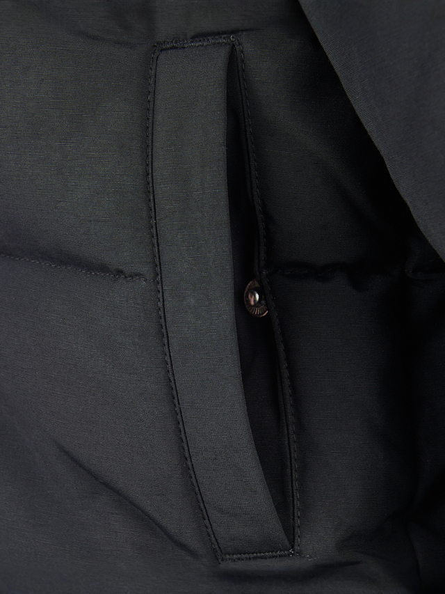 New Balance, Wide Baffle Puffer Coat, black, Image 5 of 5