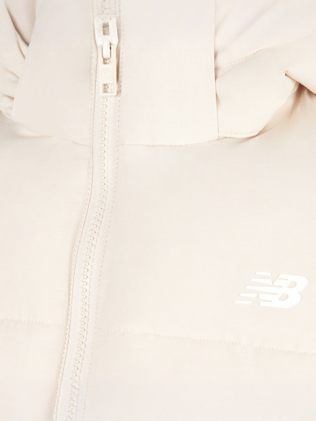 New Balance, Wide Baffle Puffer Coat, beige, Image 4 of 5
